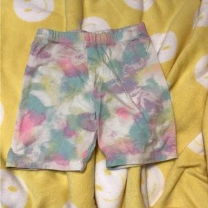 Colorful Wonder Nation bike shorts
